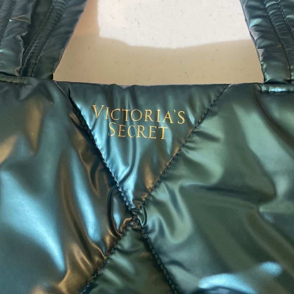 Victoria secret bag. Green emerald bag. NWT - Picture 2 of 4